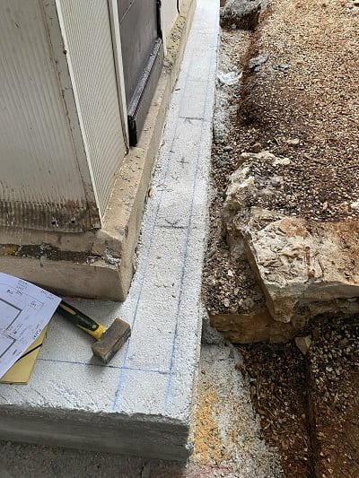 longrine rénovation maison ossature bois