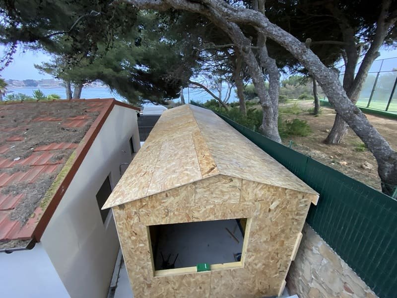 toiture en ossature bosi