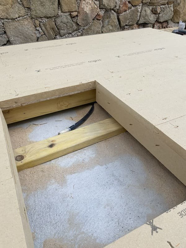 mur crépi en ossature bois